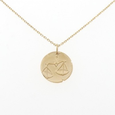 カレッジペンダント Authentic Van Cleef & Arpels Zodiac Necklace #260-006-594