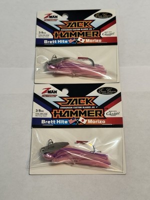 Lot Of 2 Z-man Jackhammer Chatterbait 3/8oz Morning Dawn | eBay