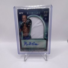 Topps 2025 Midnight UFC Marcus McGhee Rookie Relic Autograph RRA-MM