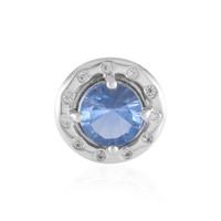 Cavill SilberanhäNger Fluorit Farbwechsel 1,5Ct Zirkon 925 Sterling