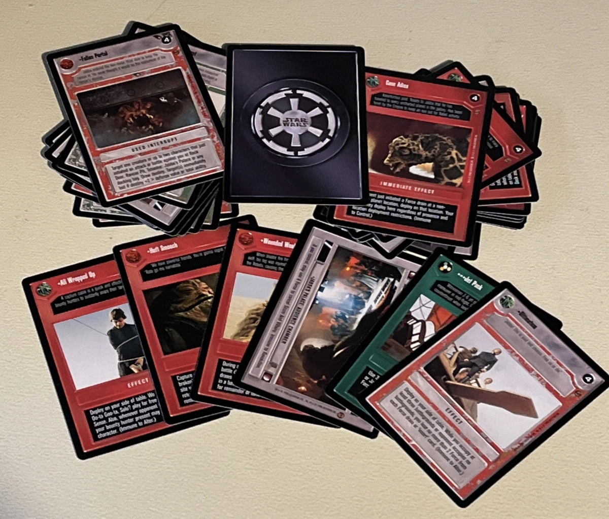 Star Wars CCG Decipher Complete Collectible Card Game Sets for