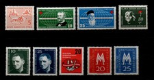Briefmarken Sätze DDR 1957 postfr. s. Scan