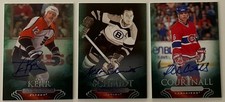 2011-12 Parkhurst Champions - Signed - Lot of Schmidt #38 Kerr #84 Courtnall #82