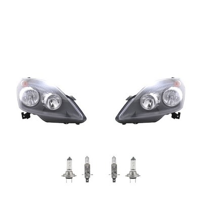 Scheinwerfer Set Halogen passend für Opel Zafira B 05-08 mit H7 H1 Links Rechts