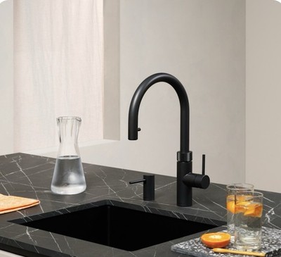 Quooker Flex Round schwarz Pro 3/Cube