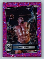 2025 Topps Chrome WWE Randy Orton Pink Shimmer