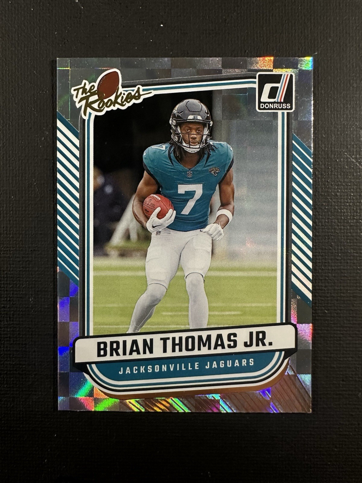2024 Donruss #TR-8 Brian Thomas Jr. The Rookies Jacksonville Jaguars