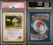 2000 POKEMON GYM CHALLENGE 1ST ED #43 GIOVANNI'S MEOWTH PSA 10 on eBay