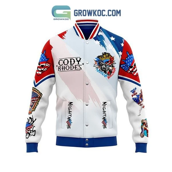 Cody Rhodes The American Nightmare Baseball Jacket