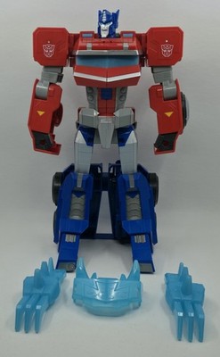 Transformers Bumblebee Cyberverse Adventures Optimus Prime 10 Inch Figure