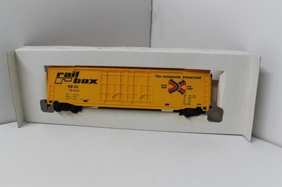 AHM 5271B HO Scale 50' Double Plug Door Box Car RBOX 10010 Railbox NOS