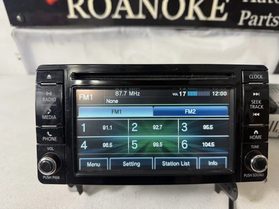 Receptor de rádio RVR 2016-2017 Mitsubishi Lancer Outlander Sport 8701A692 fabricante de equipamento original - Imagem 2 de 4