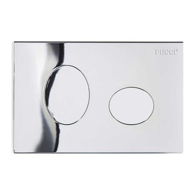 Pucci Placca Eco Ellisse Befehlsbedienung Hochglanz Chrom | 80130552