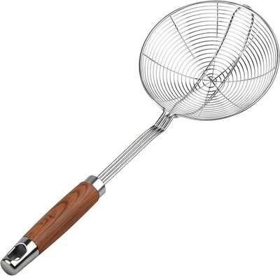 ChefBee Spider Strainer Skimmer Spoon 5.3'' Stainless Steel Wire Frying Ladle