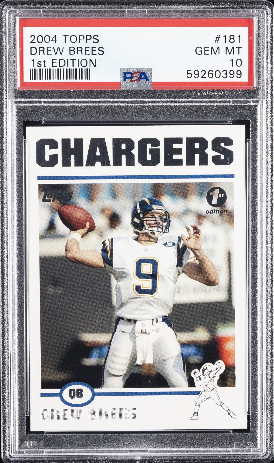 2004 Topps TOPPS 1st EDITION #181 Drew Brees front
