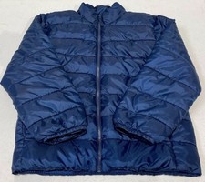 Boys XL -14 The Childrens Place Blue Lightweight Puffer Jacket Water Resistant