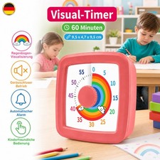 60 Minuten visueller Timer Uhr Timer für Kin...