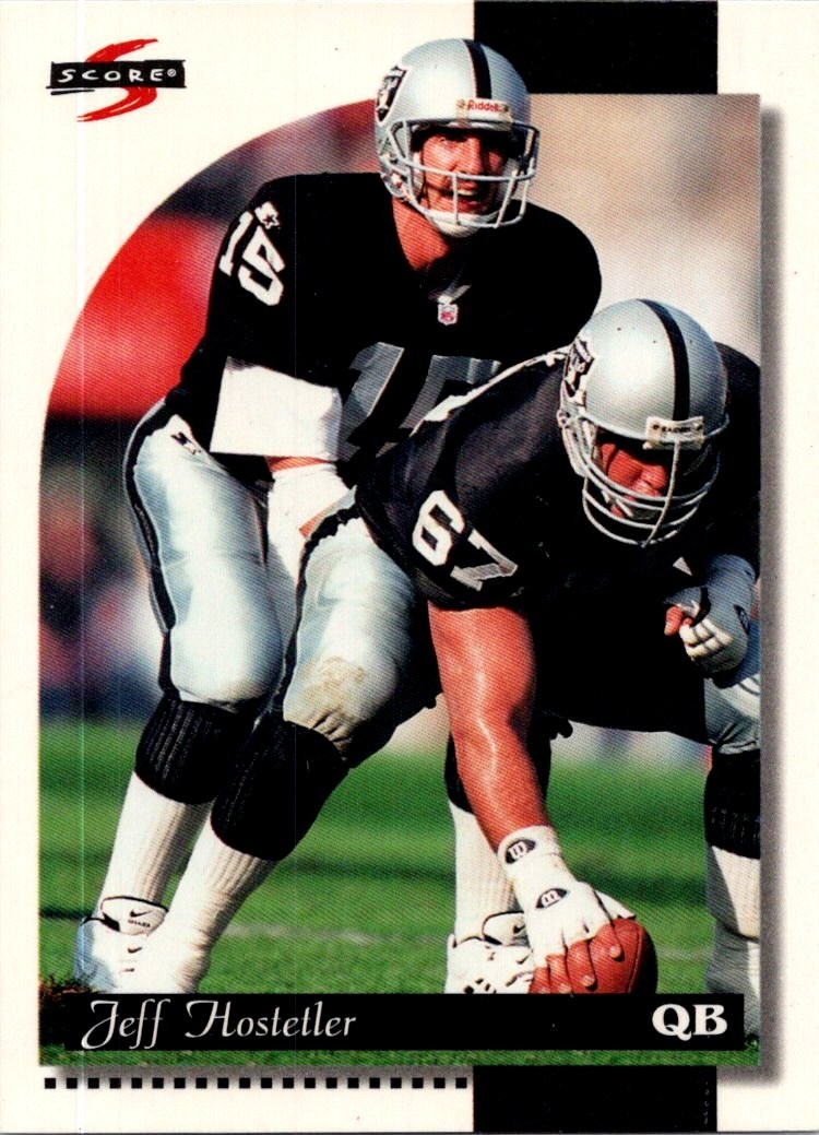 1996 Score #172 Jeff Hostetler