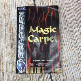 Magic Carpet Sega Saturn Complete With Manual (PAL)