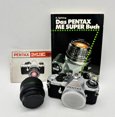 Pentax ME Super Spiegelreflexkamera SMC Pentax-A 35-70mm f/3.5-4.5Objektiv#78B10
