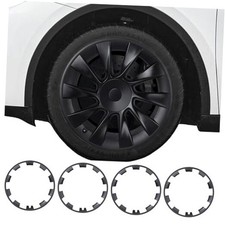 Wheel Rim Protector for Tesla Model Y 20 2020-2024 Model Y 20in Matte Black