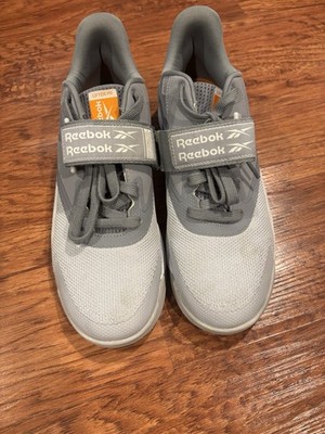 Reebok Lifter PR Men s Gray Weightlifting Gym Training Shoes Lace Up 