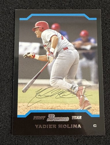 Yadier Molina #301 2004 Bowman card
