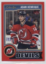 2014-15 O-Pee-Chee Wrapper Redemption Red Border Adam Henrique #168 2a8