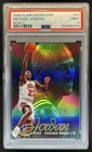 1996-97 Fleer Flair Showcase Michael Jordan Row 2 Style #23 Bulls PSA 9