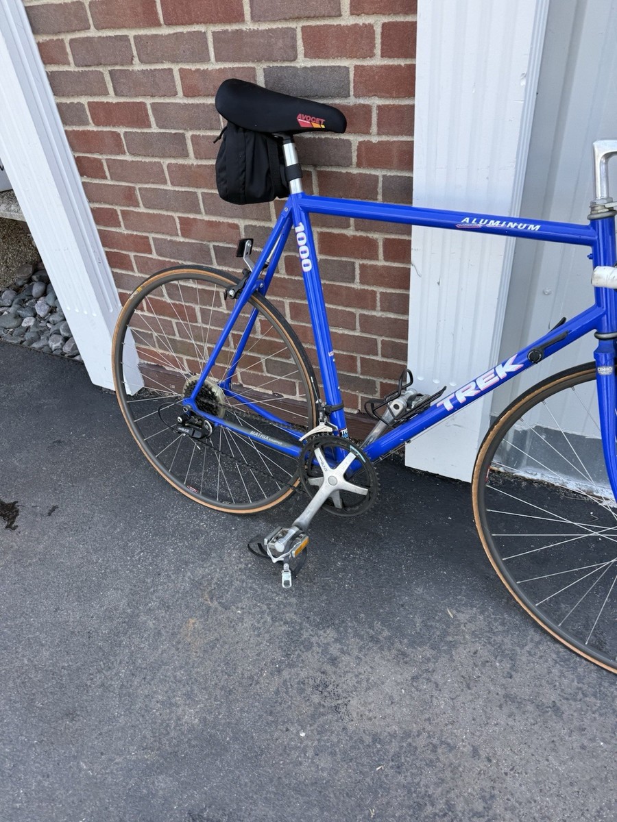 Trek 1000 Aluminum Road Bike 14-Speed Blue Vintage Made in USA