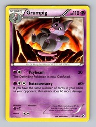 Grumpig 60/149 Boundaries Crossed Rare Pokemon Card