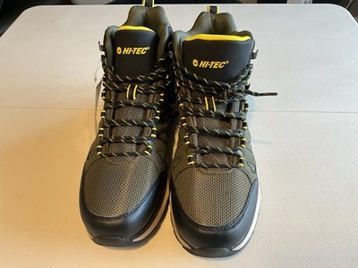 HI-TECH Valley Geo Mid Hiking Boots CH80293M-GBY Men's Size 13M