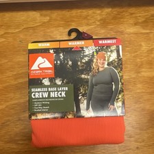 Ozark Trail Seamless Base Layer Women s Crew Neck Small