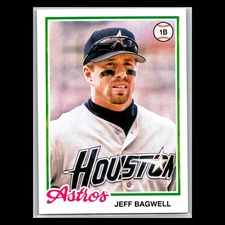 2022 Topps Archives - #197 Jeff Bagwell - Houston Astros