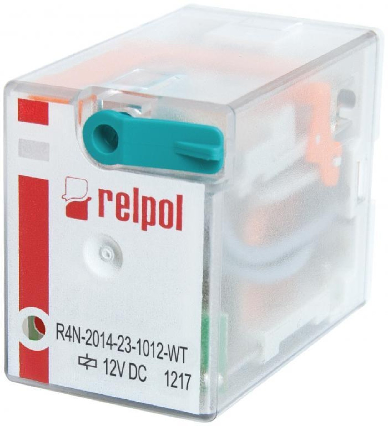Industrial Relay 4P 12V DC AgNi R4N-2014-23-1012-WT A00009