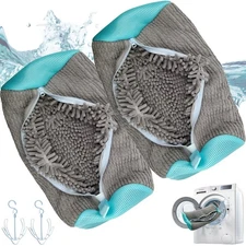 Shoe Washing Machine Bag, Reusable Laundry Shoe Bag for Washer and Dryer, Sne...