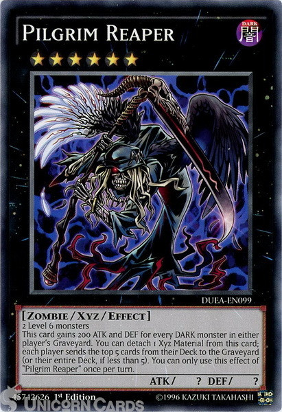 DUEA-EN099 Pilgrim Reaper Common 1st Edition Mint Yu-Gi-Oh! Card