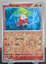 Pokemon Fuecoco #023/182 English Paradox Rift...