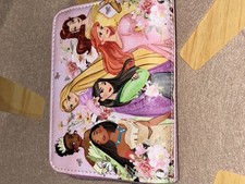 Cartera Grupo Princesas Disney Loungefly Princesas Disney Floral Cremallera Alrededor