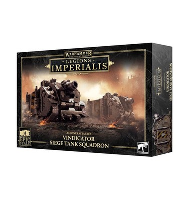 Warhammer 40k Vindicator Siege Tank Squadron Legiones Imperialis Astartes Model