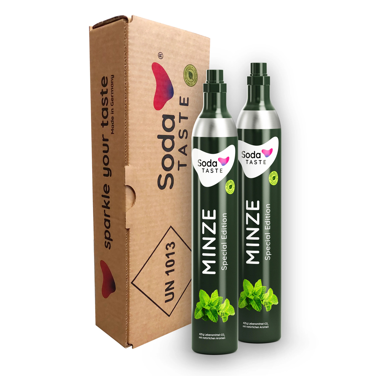 CO2-Zylinder 2er-Pack kaufen - Minze