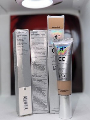 IT CC+ CREAM FULL-COVERAGE FOUNDATION WITH SPF 50+
