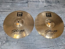 STAGG DH-Serie 14" Medium Hi-Hat Brilliant B20 doppio martellato a mano #2 TOPDEAL