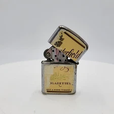 Vintage Chesterfield Royalite Cigarettes Lighter Ligett & Myers Made In Japan