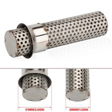 2 Exhaust Baffle Removable Muffler Db Killer Insert 51mm Universal Silencer 2 Exhaust Baffle Removable Muffler Db Killer Insert 51mm Universal Silencer