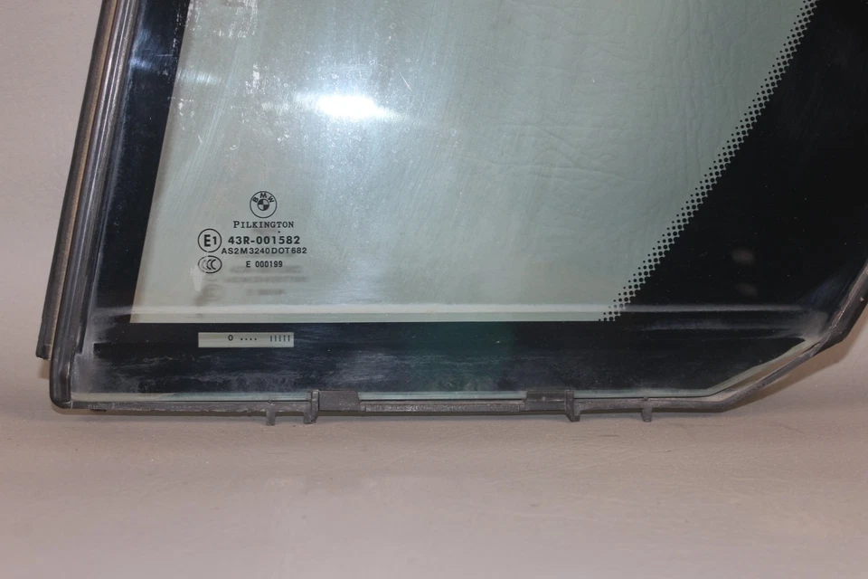 2006-2011 BMW E90 M3 325i 328i 328 330i 335i 335d QUARTO PORTA DE VIDRO TRASEIRA ESQUERDA - Imagem 3 de 4