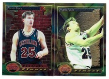 MARK PRICE 2 CARD LOT 1993-94 TOPPS FINEST 107 & 205 CLEVELAND CAVALIERS