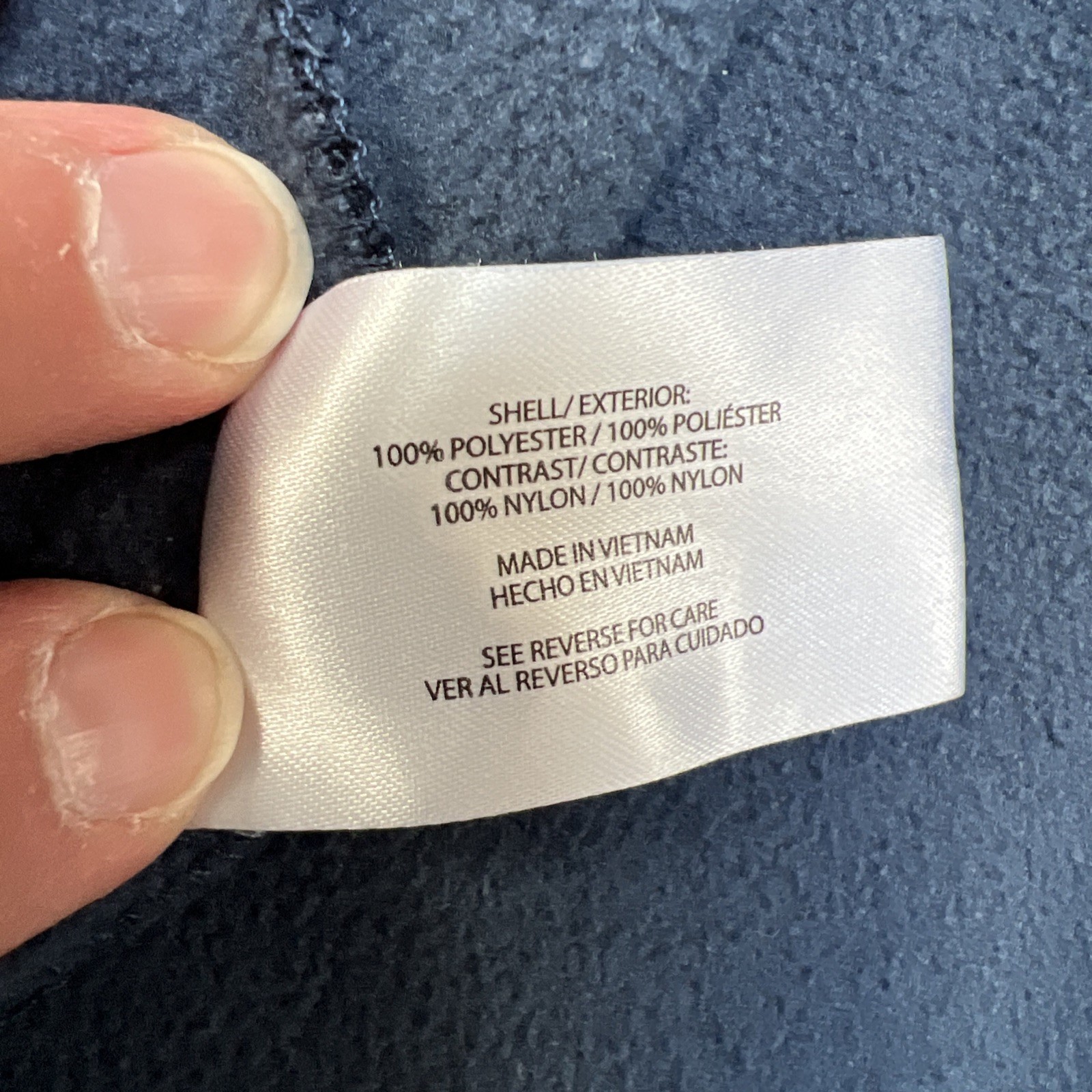 Orvis Men’s Medium Basic Jacket Coat Navy Blue/gr… - image 12