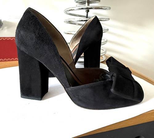 Marni, Scarpe décolleté Marni ""Orsay"" 38 Couture Italia nere décolleté vintage scarpa