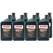 Driven Racing Oil 03706, BR40 Break-In Oil, Conventional 10W-40, 8 Quarts